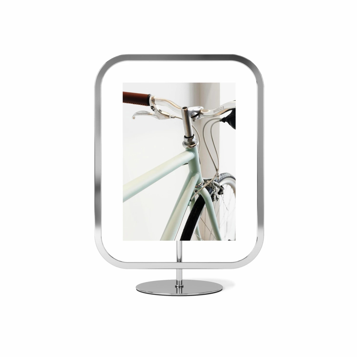 Umbra Chrome Infinity Sqround Photo Frame 5" x 7" 3 Umbra Chrome Infinity Sqround Photo Frame 5" x 7"