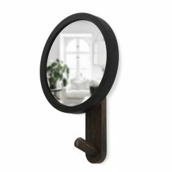 Umbra Black walnut Hub Mirror Hook 7 Umbra Black walnut Hub Mirror Hook
