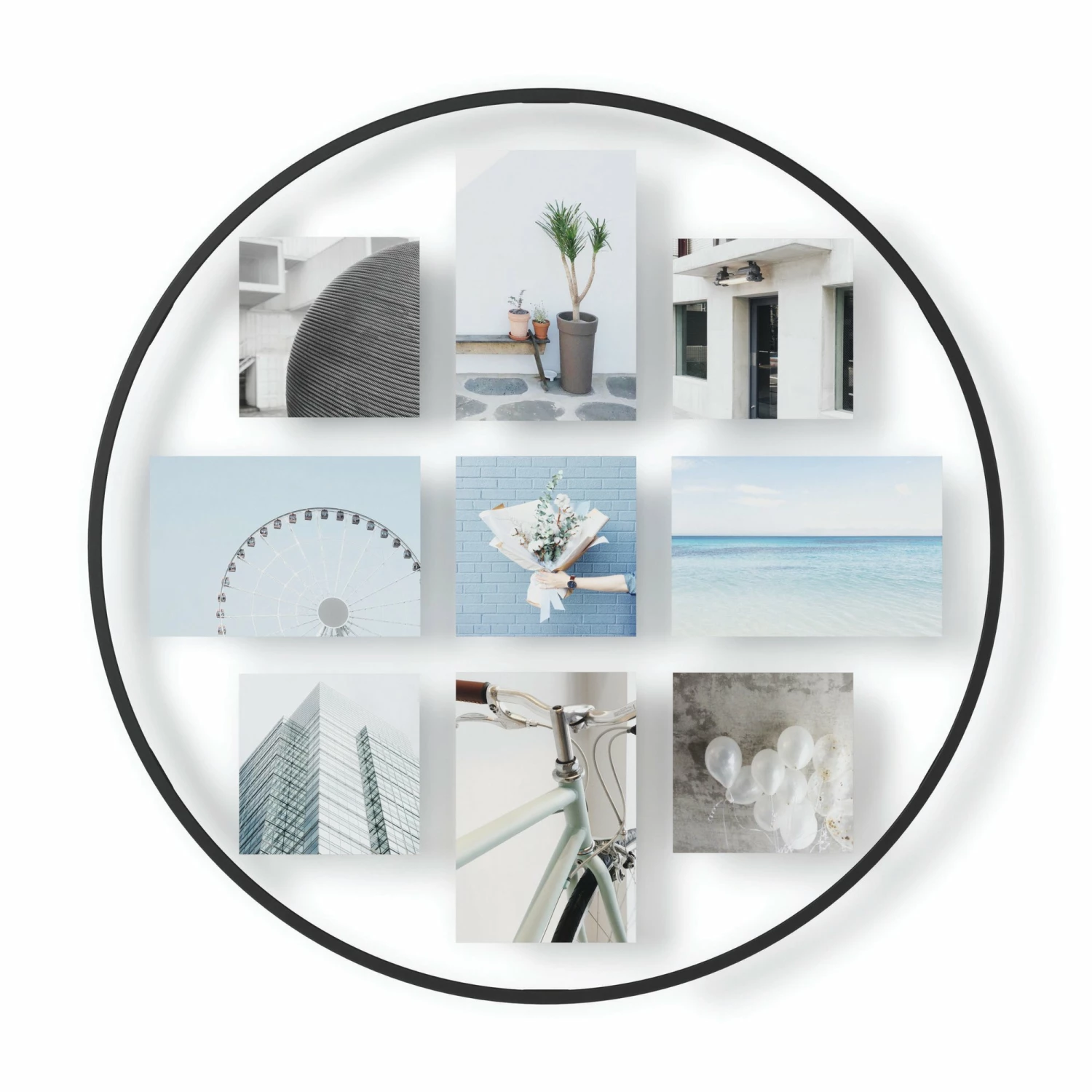 Umbra Black Infinity Wall Float Picture Frame 3 Umbra Black Infinity Wall Float Picture Frame