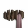 Umbra Aged Walnut Wood Coat Rack Picket Hook 1 Umbra Aged Walnut Wood Coat Rack Picket Hook
