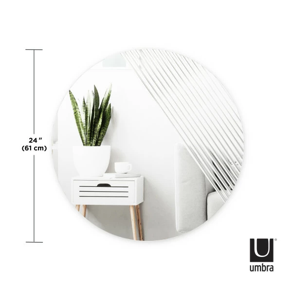 Umbra Ridge Mirror 24 Clear 10 Umbra Ridge Mirror 24 Clear