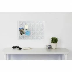Umbra White Trigon Bulletin Board 9 Umbra White Trigon Bulletin Board